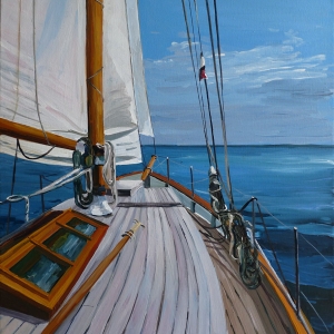 Tableau, peinture, Bretagne, coronasia