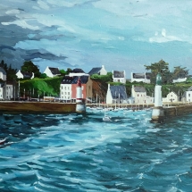 Tableau, peinture, Bretagne, Ile de Groix