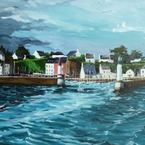 Tableau, peinture, Bretagne, Ile de Groix