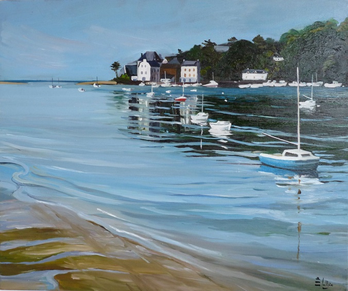 Tableau, peinture, Bretagne, Le Pouldu