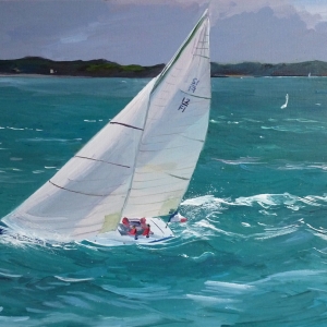 Tableau, peinture, Bretagne, Le France