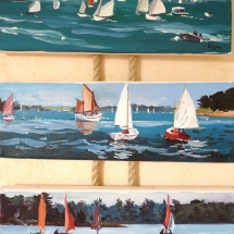 TRIPTYQUE SEMAINE DU GOLFE 3 X 30 X 10