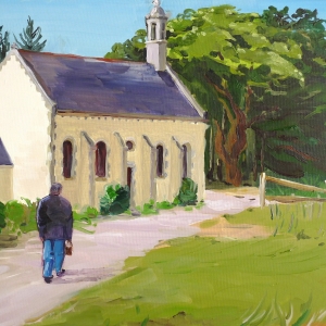 Chapelle à Guidel 46 x 33