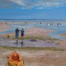 Promenade marée basse 61 x 46