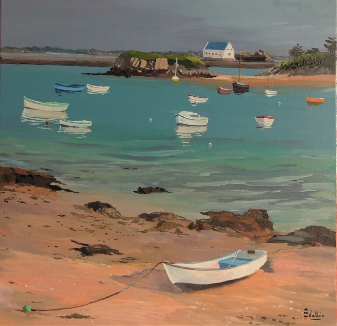 Tableau, peinture, Bretagne, ile de Batz