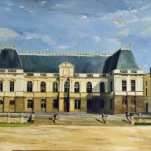 Tableau, peinture, Bretagne, Le Parlement