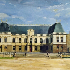 Tableau, peinture, Bretagne, Le Parlement