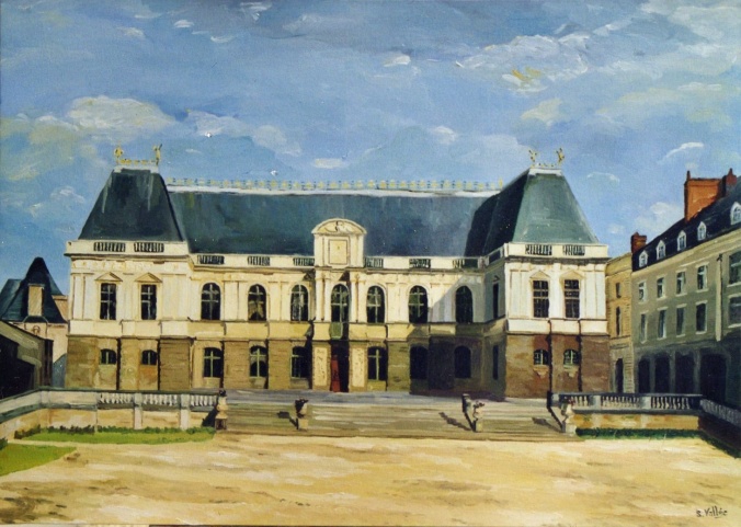 Tableau, peinture, Bretagne, Le Parlement