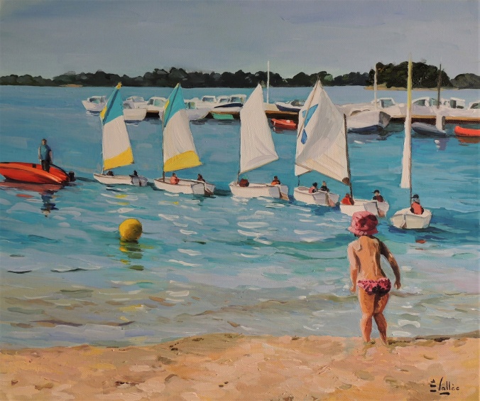 Tableau, peinture, Bretagne, Et moi !