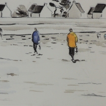 En noir et blanc 50 x 20