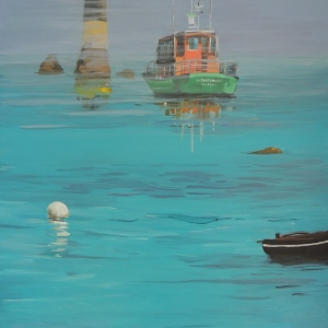 Tableau, peinture, Bretagne, Toile sur La Portsallaise