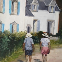 Au détour du chemin 38 x 55