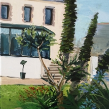 Tableau, peinture, Bretagne, Etape