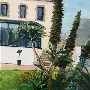 Tableau, peinture, Bretagne, Etape