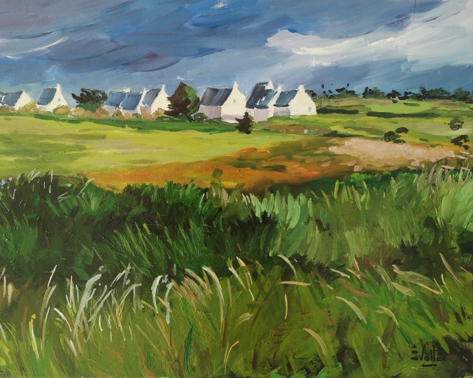 Tableau, peinture, Bretagne, Groix