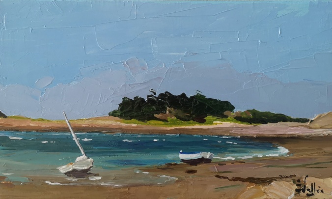 Tableau, peinture, Bretagne, Penvenan