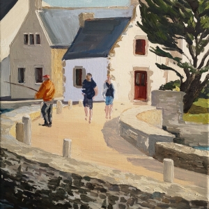 Tableau, peinture, Bretagne, St Cado