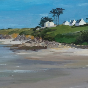Tableau, peinture, Bretagne, ST PABU
