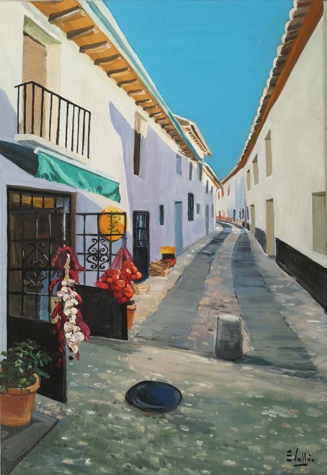 Tableau, peinture, Grenade