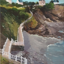 Tableau, peinture, Bretagne, St Quay Portrieux