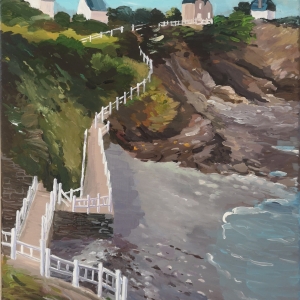 Tableau, peinture, Bretagne, St Quay Portrieux