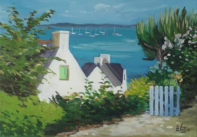 Peinture Bretagne Ile aux Moines