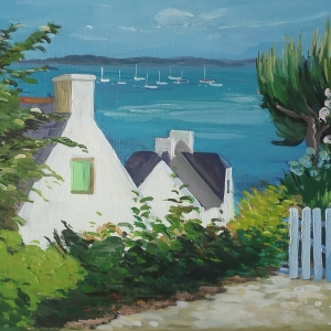 Peinture Bretagne Ile aux Moines