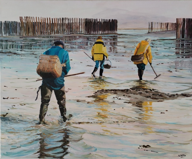 pêche à pied 61 x 50