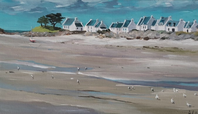 Maisons bretonnes 46 x 27