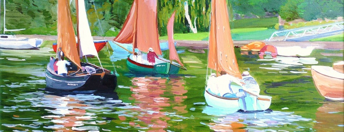Tableau, peinture, Bretagne, image en-tête