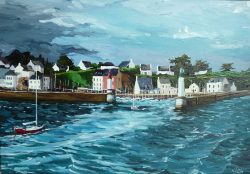 Tableau, peinture, Bretagne, Ile de Groix