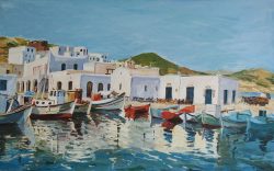 Tableau, peinture, Naoussa