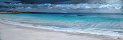 Tableau, peinture, Bretagne, Plage des Glenans