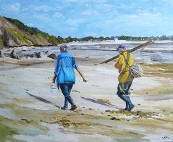Tableau Bretagne, Retour de pêche