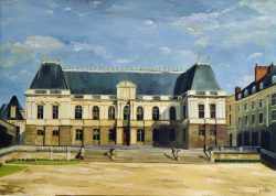 Tableau, peinture, Bretagne, Le Parlement