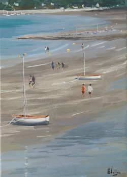 Tableau, peinture, Bretagne, St Jacut