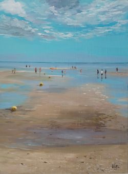 Marée basse 60 x 81