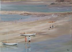 tableau, peinture,Bretagne, St Jacut de la Mer